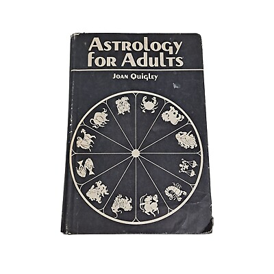 #ad Vintage Astrology For Adults Book 1969 Holt Rinehart Winston Hardcover Occult $19.99