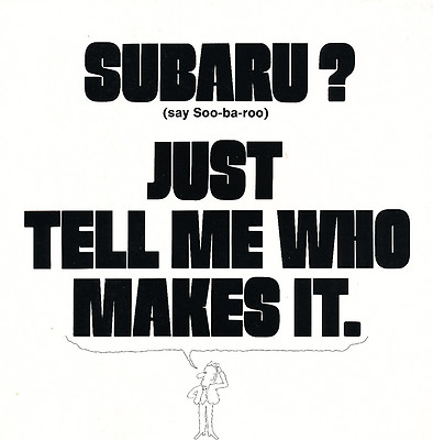 #ad 1974 Fuji Subaru Factory and USA Headquarters Auto Car Original Brochure $11.65