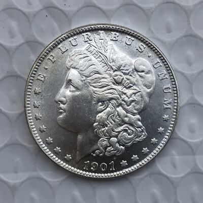 #ad 1901 S Morgan Dollar BU Uncirculated Mint State 90% Silver $1 US Coin （1901 S） $39.99