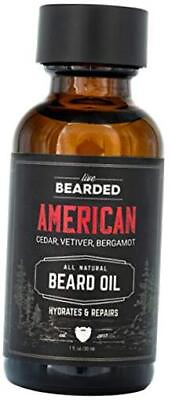 #ad : Beard Oil Premium All Natural American Cedar Pine Vetiver Bergamot $32.47