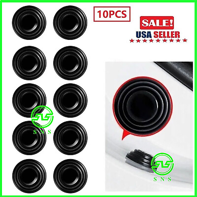 #ad 10Pc Car Door Anti Shock Silicone Pad SHOCK Absorbing Gasket Reduce Noise Rattle $4.69
