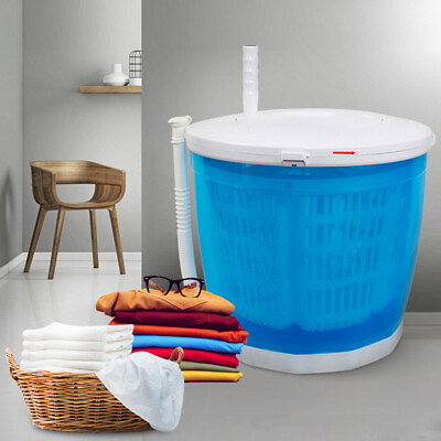 #ad Portable Machine Hand operated Mini Compact Traveling Outdoor Spin Dryer $48.88