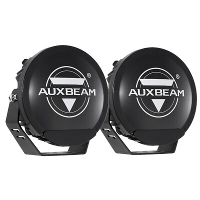 #ad AUXBEAM 7inch Round Off road Lights Protective Cover Black Durable PC Dustproof $28.49