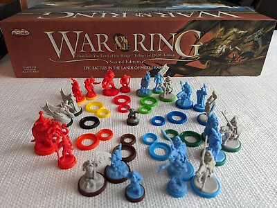 #ad War of the Ring Color Coded Bases for Miniatures $29.99