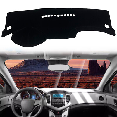 #ad For Chevrolet Cruze Car Interior Dashboard Mats Protective 2011 2015 Black $24.00