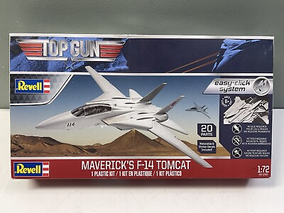#ad Revell RMX 1268 Top Gun Maverick#x27;s F 14A Tomcat 1 72 Scale Plastic Model Kit $29.99