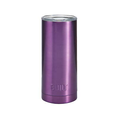 #ad Built 20 Ounce Double Wall Stainless Steel Tumbler in Purple BPA Free Durable $16.00