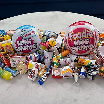 Zuru 5 Surprise Foodie Mini Brands Series 4 *YOU PICK* Combined Ship $24.99
