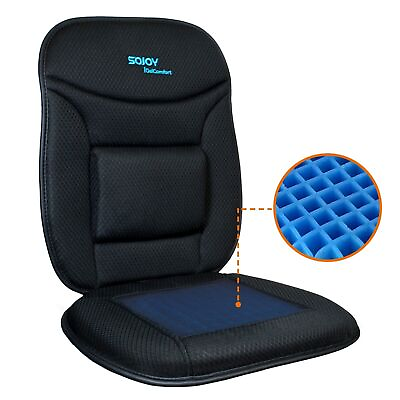 #ad #ad Gel Seat Cushion With Lumbar Support Back Pain Relief Ergonomic Cushion Non slip $51.74