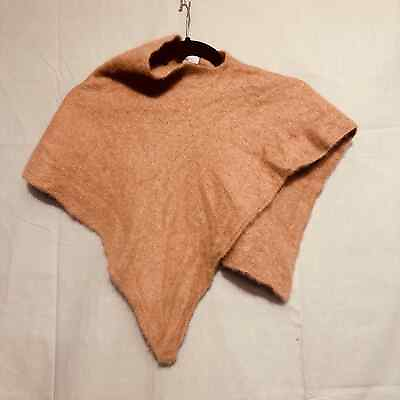 #ad Pure Collection Cashmere Collar Scarf Tan Soft Cozy Shawl Neutral Minimalist $29.99