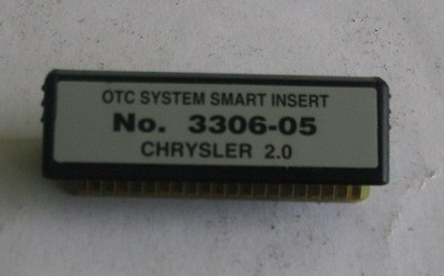 #ad OTC 3306 05 Chrysler System Smart Insert 1995 2006 Genisys Mentor Determinator $17.95