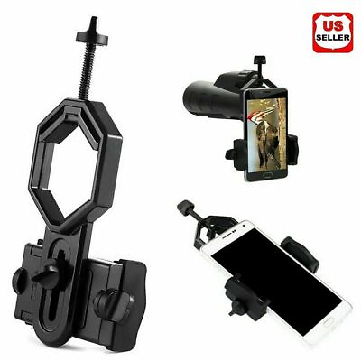 #ad #ad NEW Universal Telescope Cell Phone Mount Adapter for Monocular Spotting Scope US $8.98