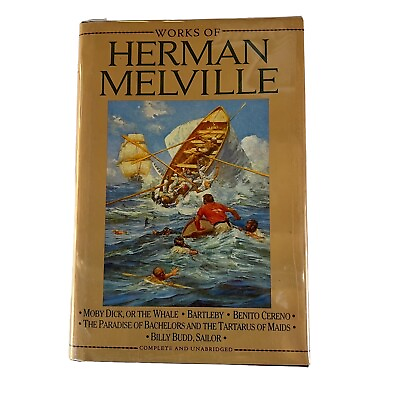 #ad The Works of Herman Melville by Philip J. Madans and Herman Melville 1987 Hard $8.97