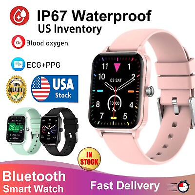 #ad 42MM Bluetooth Talking SmartWatch Touchscreen Fitness Tracker For Android IOS US $30.68