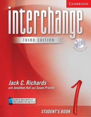 #ad Interchange Student#x27;s Book 1 with Audio CD 3rd Edition Paperback GOOD $8.13