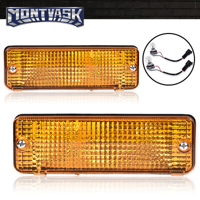 #ad Amber Turn Signal Lights Fit For 1984 1989 Toyota Pickup 4Ruuner Left amp; Right $12.59