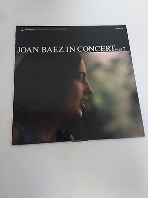 #ad Vinyl Record LP Joan Baez In Concert Part 2 VG $9.75