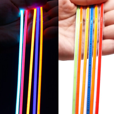 COB LED Light Strip Thin 4mm LED Strip 12V Flexible Tape Lights For Car Home $3.99