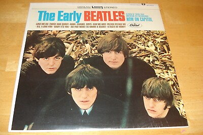 #ad Beatles Early 1970#x27;s Factory Sealed Capitol Apple Rock LP No Barcode RIAA #12 $100.00