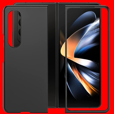 #ad For Samsung Galaxy Z Fold 4 F936U Premium Real Front and Back Hard PC Cover Case $15.13