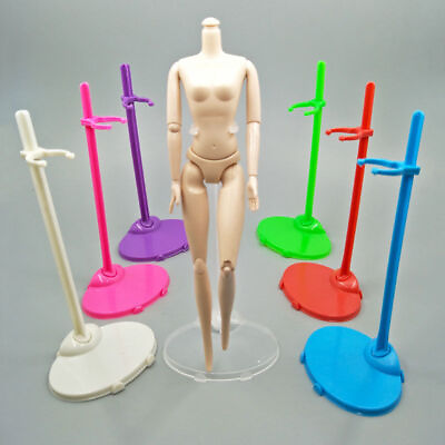 #ad 10sets Doll Stand Display Holder For 1 6 Dolls Support 1:6 Doll Accessories Toys $9.99