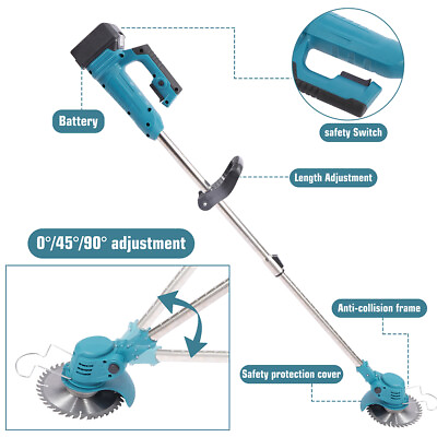 #ad 24V Electric Weed Lawn Weeder Cord Grass String Trimmers Cutter Courtyards Parks $65.32
