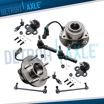#ad Front Wheel Bearing amp; Hub ABS Tierod Ball Joint for 2002 06 Vue Torrent Equinox $137.82