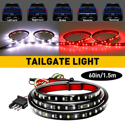 #ad 60quot; LED Strip Tailgate Bar Reverse Light Brake Signal For Chevy Ford Dodge LED L $12.99