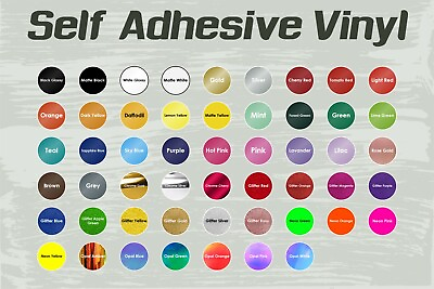 #ad Oracal 651 12quot; x 10ft Adhesive GRAPHIC DECAL sign Vinyl cutter USA $31.99