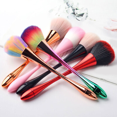 #ad Professional Foundation Powder Blush Brush Set Cosmetic Face Makeup Brusher . $4.16