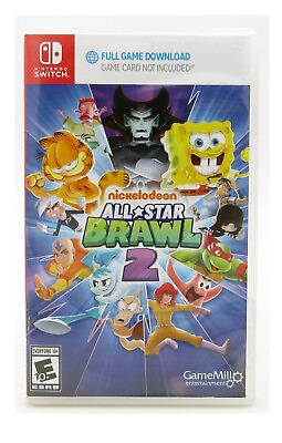 #ad #ad Nickelodeon All Star Brawl 2 for Nintendo Switch In Orignal Case $29.95