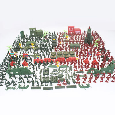 #ad 307 Pcs Army Men Soldier Playset Action Figures With Light and Heavy Weapons NEW $22.52