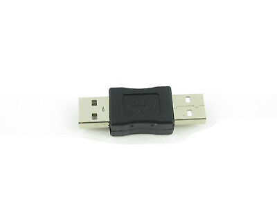 #ad 1 Pack USB 2.0 A Male to USB A Male Adapter Converter Extender Coupler $2.85
