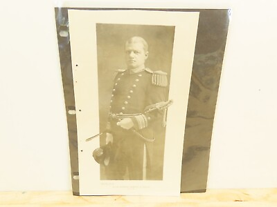 #ad Vintage Photo Rear Admiral Robley D. Evans U.S.N. Miltary $19.95