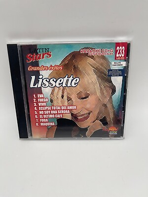 #ad Karaoke Latin Stars CD 223 Lissette Grandes Exitos Tropical Zone $15.88
