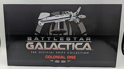 #ad Eaglemoss Battlestar Galactica Coloniel One Ship 1978 Series New Factory Sealed $94.88