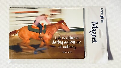#ad Flex Magnet quot;Life is either a daring adventure or nothing.quot; Helen Keller Quote $3.33