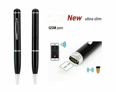 #ad NEW GSM ID Pen Induction Receiver Transmitter For Wireless Hidden Mini Earpiece $76.59