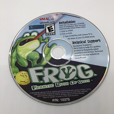 #ad F.R.O.G. Frantic Rush Of Green PC Game $9.72