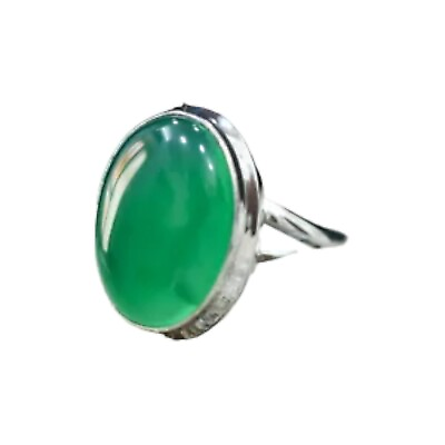 #ad Green Onyx Gemstone 925 Sterling Silver Ring Handmade Jewelry Gift For Women $12.34
