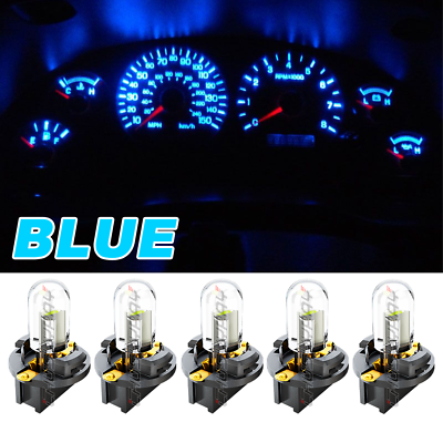 #ad Gauge Cluster LED Dashboard Bulbs blue For Chevy GMC 99 02 Silverado Truck $12.74