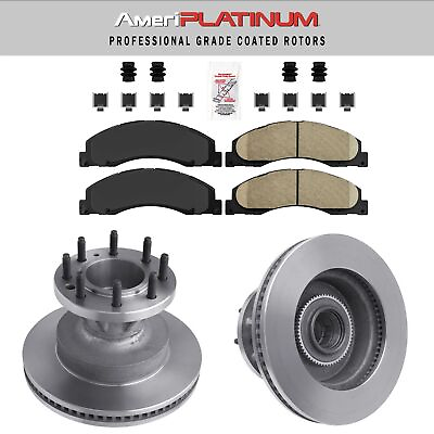 #ad Front Ceramic Pads amp; Coated Rotors FOR FORD E350 E450 2008 2019 DRW SUPER DUTY $595.00