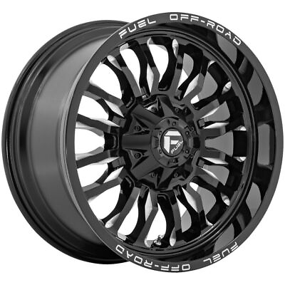 #ad 20x9 Gloss Black Milled Wheels Fuel D795 Arc 6x135 6x5.5 6x139.7 1 Set of 4 1 $1772.00