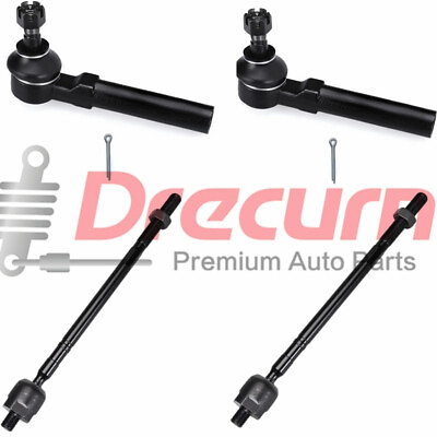 #ad 4Pcs Outer amp; Inner Front Tie Rod Ends Kit for Subaru Baja Legacy Outback $41.39