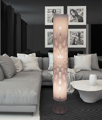 #ad White floor lamp HBK007L modern contemporary lighting for living room bedroom $159.00