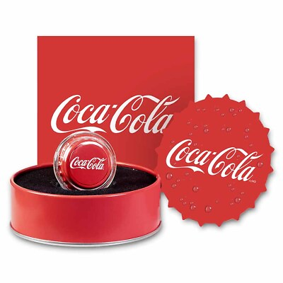 #ad 2023 Niue 6 gram Silver Bottle Cap Coca Cola® $24.99