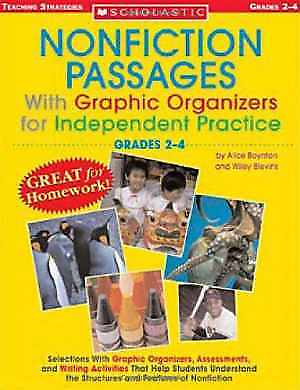 #ad Nonfiction Passages With Paperback by Boynton Alice Blevins Acceptable $4.45