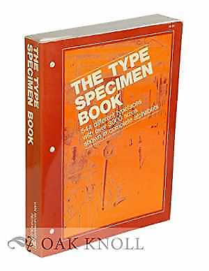 #ad The Type Specimen Book: 544 Different Typefaces with Paperback Acceptable n $22.40