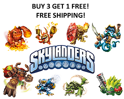 #ad Skylanders Various Figures BUY 3 GET 1 FREE FREE SHIPPING $4.59