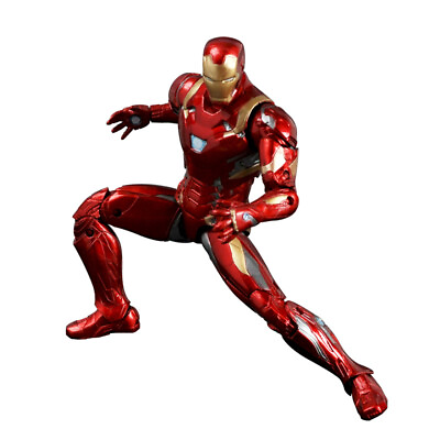 #ad 7#x27;#x27; Avengers Infinity Captain Civil War Iron Man Mark 46 Action Figure PVC Toy $35.99